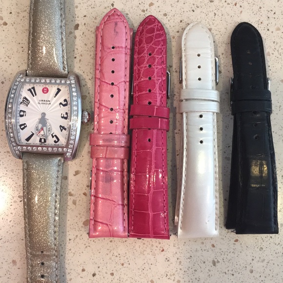 Michele Urban Glamour diamond watch. - Picture 3 of 8